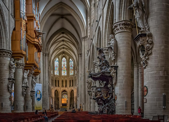 Cathedrale Saints Michel et Gudule Bruxelles